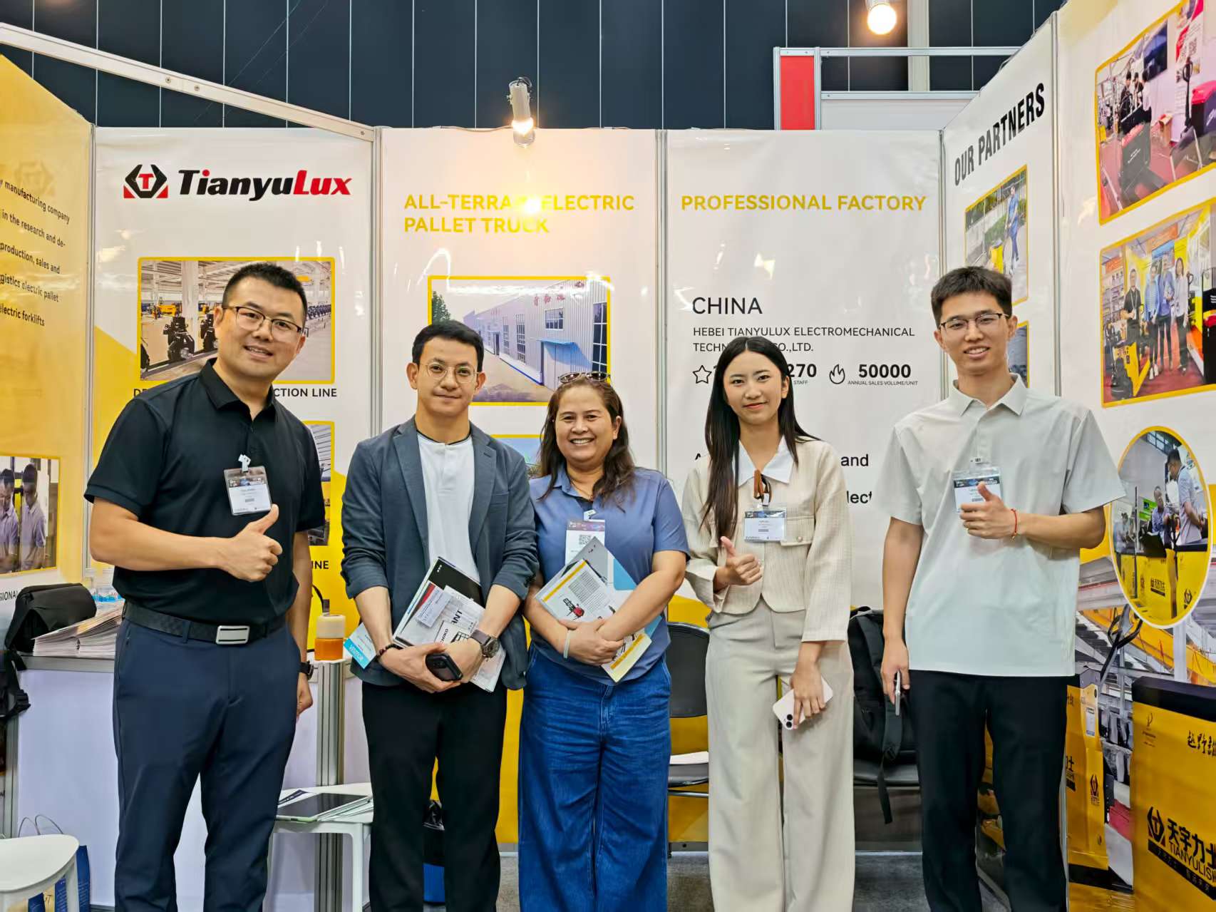 TianyuLux z Hebei debutuje na TILOG - LOGISTIX 2025