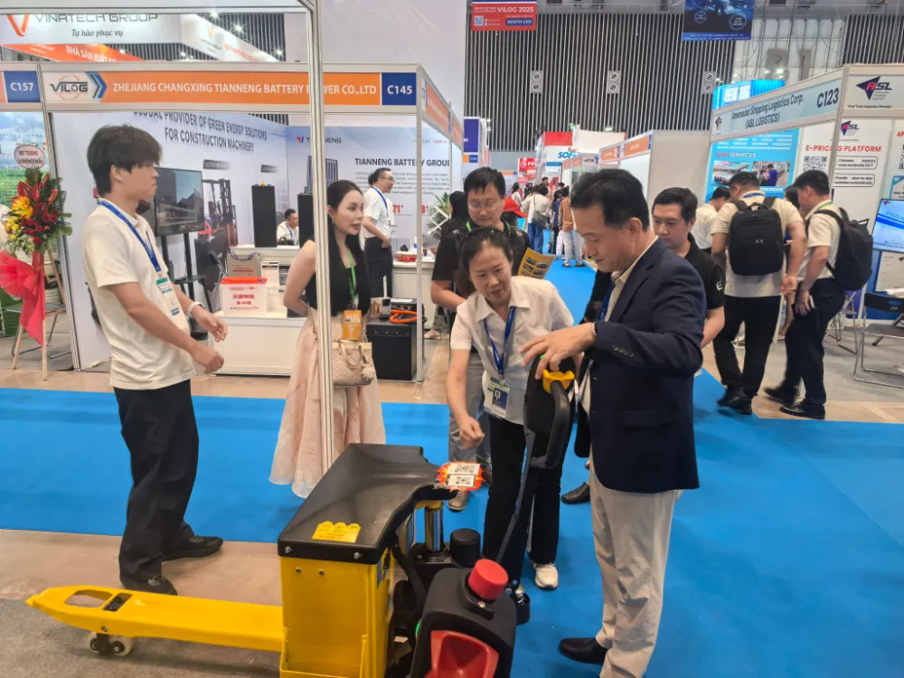 Hebei TianyuLux Electromechanical Technology Co., Ltd. Debuts at VILOG 2025, Empowering Southeast Asia’s Warehousing & Logistics Green Upgrade with Professional Lithium Material Handling Equipment